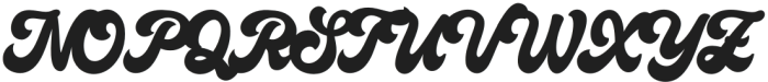 Fradle Script otf (400) Font UPPERCASE