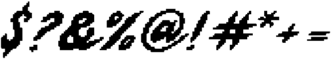 Fragile Ego Script Regular otf (400) Font OTHER CHARS