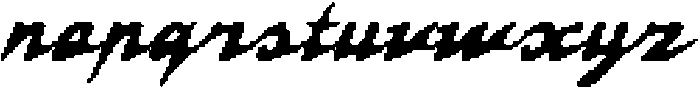 Fragile Ego Script Regular otf (400) Font LOWERCASE