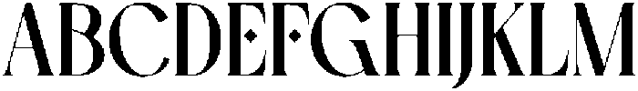 Fragile Latte Regular otf (400) Font UPPERCASE