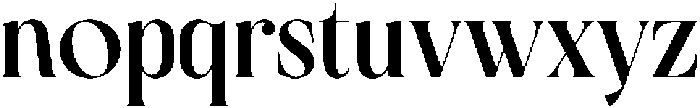 Fragile Latte Regular otf (400) Font LOWERCASE