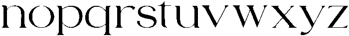 Fragile otf (400) Font LOWERCASE