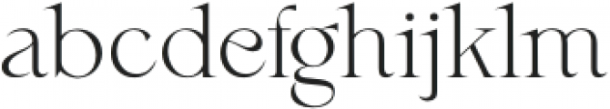 FragileSerif-Regular otf (400) Font LOWERCASE