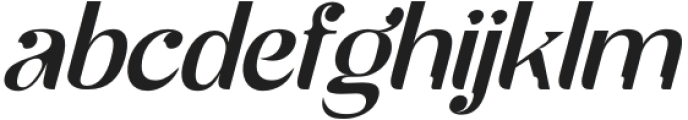 Fragilers Family Light Oblique otf (300) Font LOWERCASE