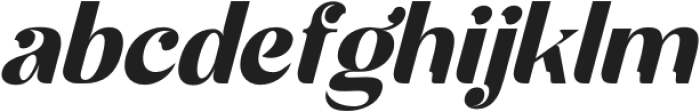 Fragilers Family Semi Bold Oblique otf (600) Font LOWERCASE