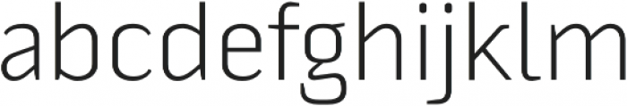 Fragmental Light otf (300) Font LOWERCASE