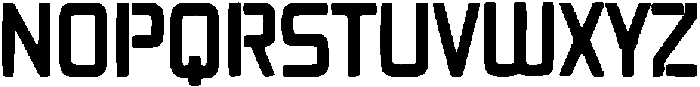 Fragmented Regular otf (400) Font UPPERCASE