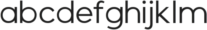 Fragrance Sans Regular otf (400) Font LOWERCASE