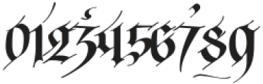 Fraktur Blackletter Regular otf (900) Font OTHER CHARS