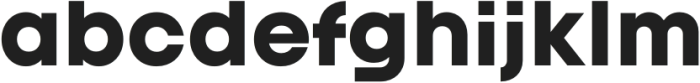 Franie Bold otf (700) Font LOWERCASE