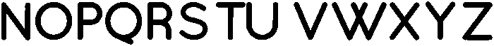 Frank otf (400) Font UPPERCASE