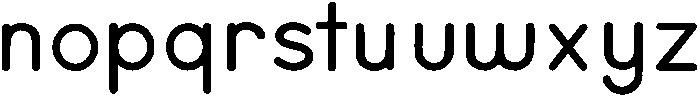 Frank otf (400) Font LOWERCASE