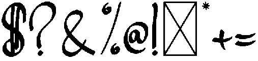 Frankfurt Regular otf (400) Font OTHER CHARS