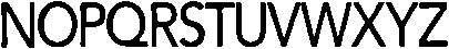 Frankie Crowley Sans Condensed otf (400) Font UPPERCASE