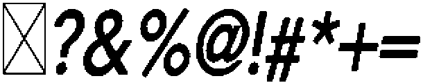 Frankie Crowley Sans Oblique otf (400) Font OTHER CHARS