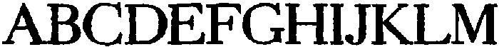 Frankie Crowley Serif Bold otf (700) Font UPPERCASE