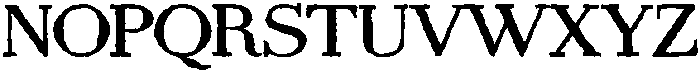 Frankie Crowley Serif Bold otf (700) Font UPPERCASE