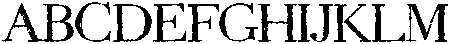 Frankie Crowley Serif Regular otf (400) Font UPPERCASE