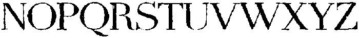 Frankie Crowley Serif Regular otf (400) Font UPPERCASE