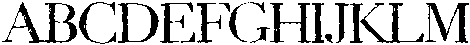 Frankie Crowley Serif Thin otf (100) Font UPPERCASE