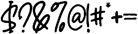 Frankie otf (400) Font OTHER CHARS