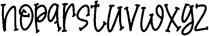 Frankie otf (400) Font LOWERCASE