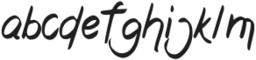 Frankincense Regular otf (400) Font LOWERCASE