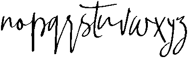 Franklin otf (400) Font LOWERCASE