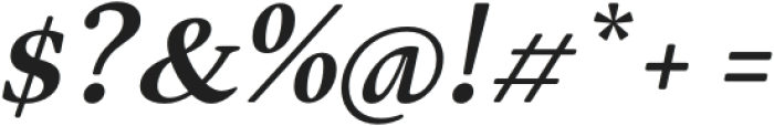Frasha Italic otf (400) Font OTHER CHARS