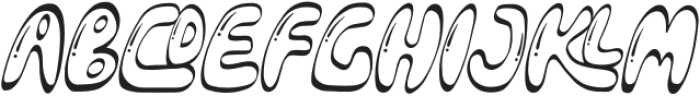 Frazel Spring Outline otf (400) Font UPPERCASE