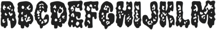 Freaky Zombie Regular otf (400) Font
