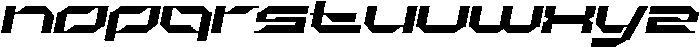 Frechno-Italic otf (400) Font LOWERCASE