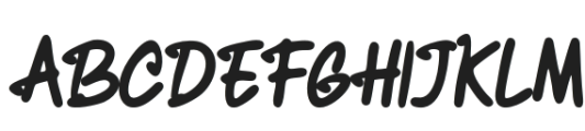 Frecobar Regular otf (400) Font UPPERCASE