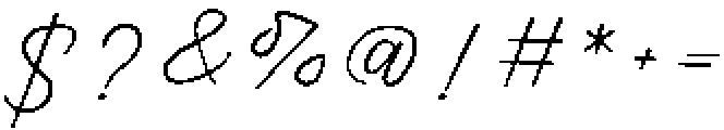 Frederick Regular otf (400) Font OTHER CHARS