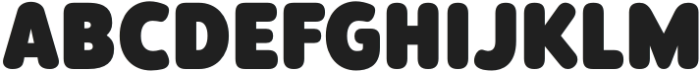 Fredico Bold otf (700) Font LOWERCASE