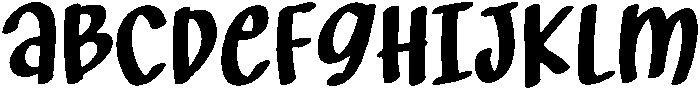 Freedom Regular otf (400) Font UPPERCASE