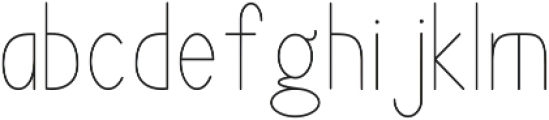 Freedom-light ttf (300) Font LOWERCASE