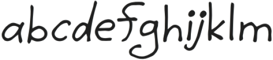 Freehand Font Regular otf (400) Font LOWERCASE