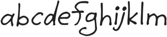 Freehand Font Regular ttf (400) Font LOWERCASE