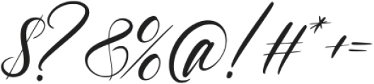 FreehandFlair otf (400) Font OTHER CHARS