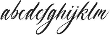 FreehandFlair otf (400) Font LOWERCASE