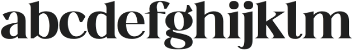 Fregan Serif Bold otf (700) Font LOWERCASE