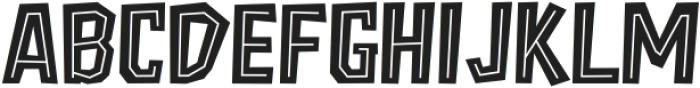 Freich Inline otf (400) Font LOWERCASE