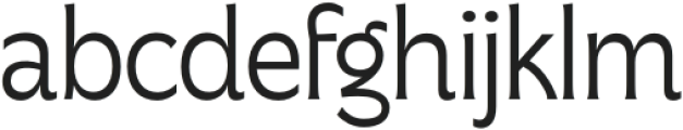 Freitag Light otf (300) Font LOWERCASE