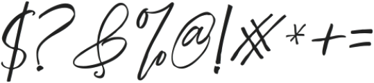 Frelline Script Italic Regular ttf (400) Font OTHER CHARS