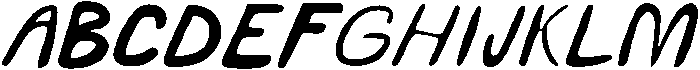 French Baguette Regular otf (400) Font UPPERCASE