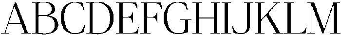 French Clover Regular otf (400) Font UPPERCASE
