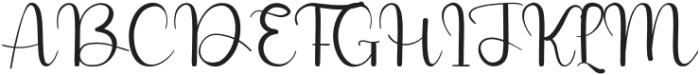 Frenchie Regular otf (400) Font UPPERCASE