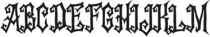 Frenkistan Regular otf (400) Font UPPERCASE