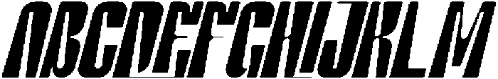 Frescoes Endlessly Regular Italic otf (400) Font UPPERCASE